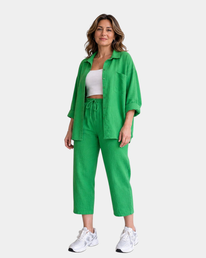 Pétronille | Ensemble léger chemise et pantalon